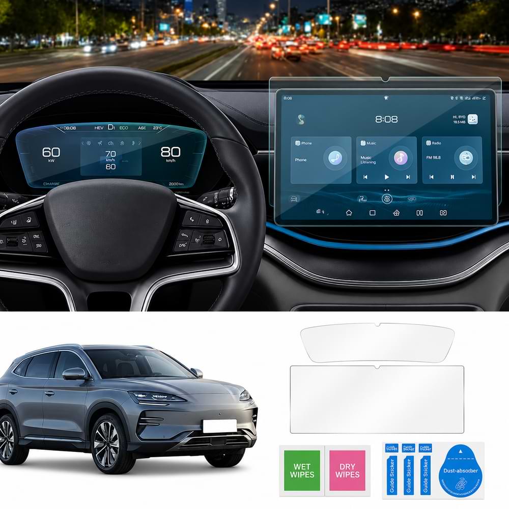 Screen & Instrument Protectors for supported BYD SEAL U configurations