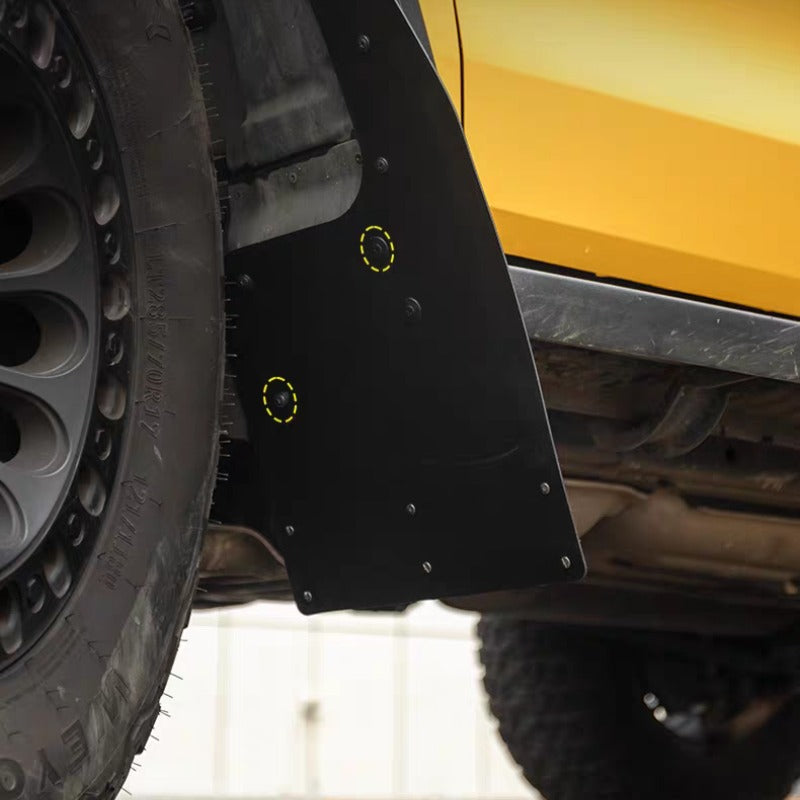 Mud Flaps for supported BYD SHARK 6 configurations
