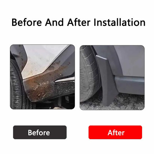Mud Flaps for supported BYD SEAL U configurations