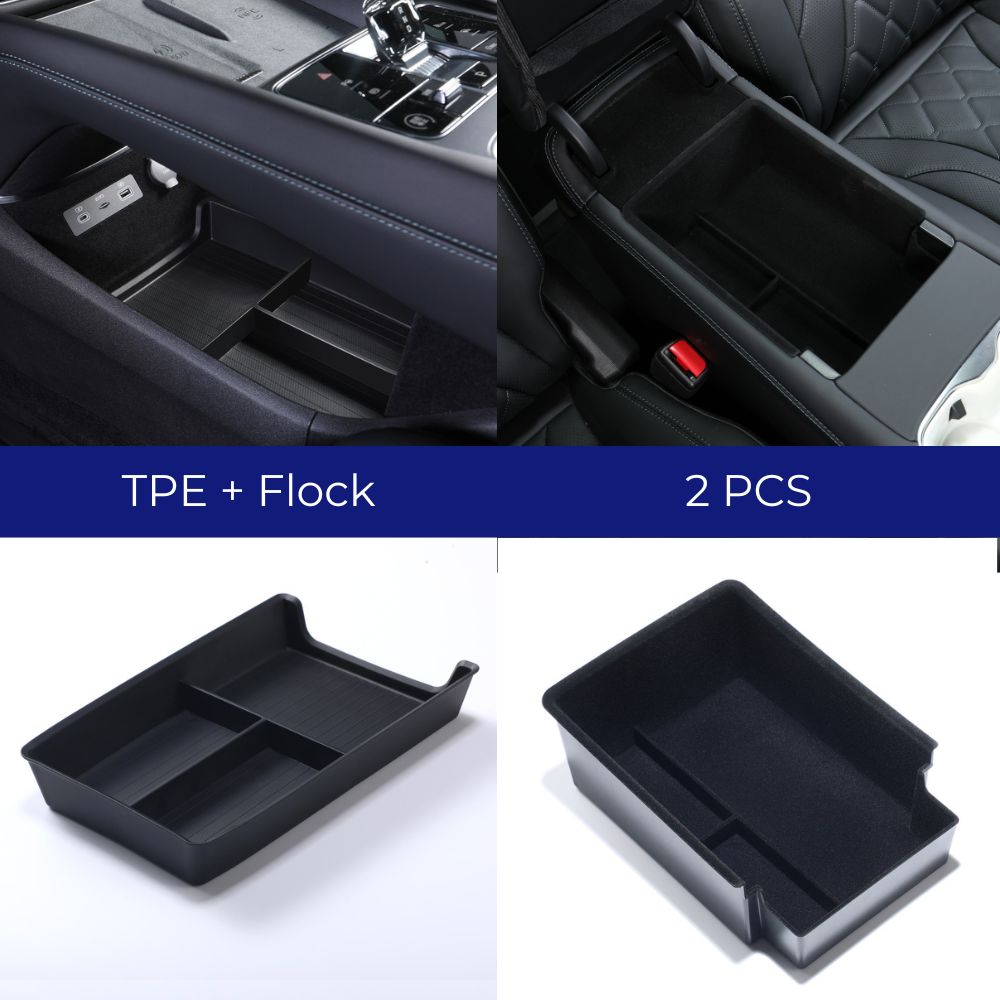 Center Console & Armrest Organizers for supported BYD SEALION 7 configurations