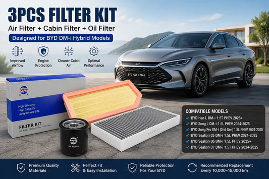 Filters & Maintenance Kits for supported BYD SEALION 5 configurations