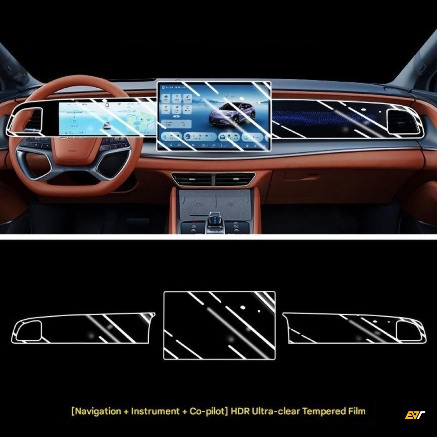 Infotainment Screen & CarPlay Accessories for supported BYD SEALION 7 configurations