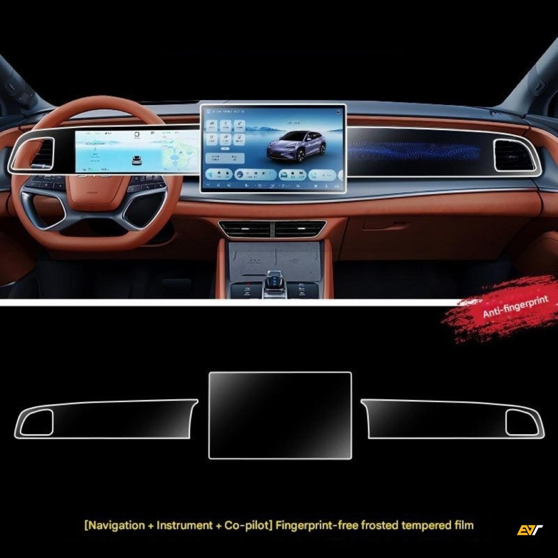 Infotainment Screen & CarPlay Accessories for supported BYD SEALION 7 configurations