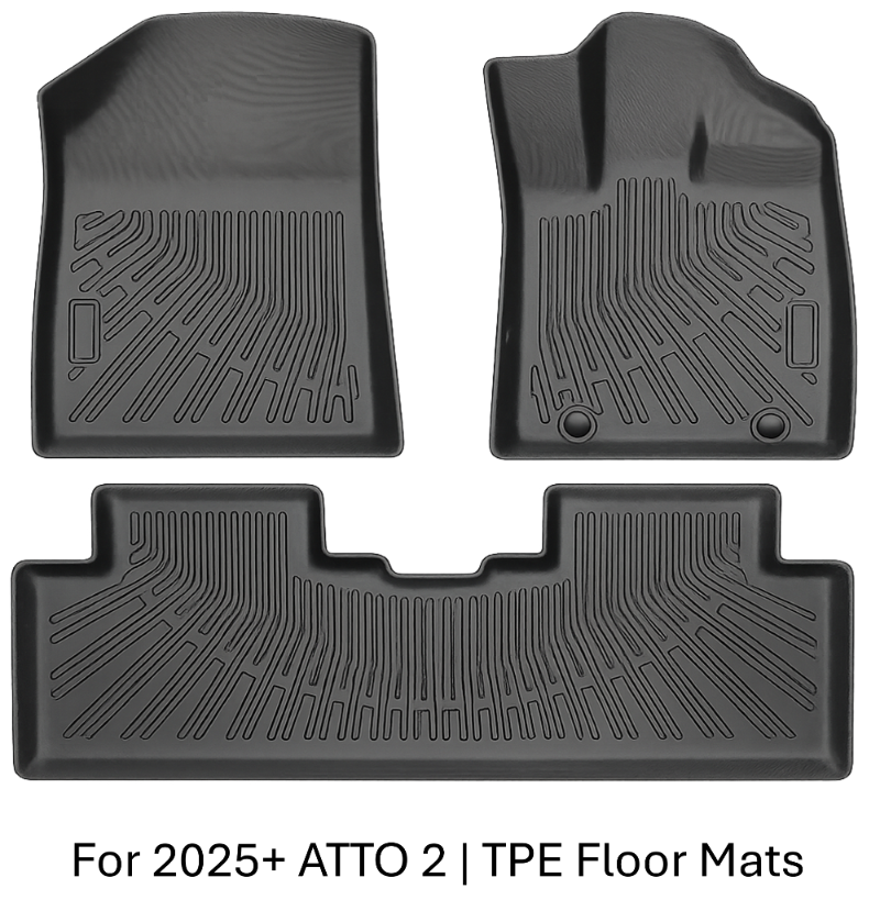 Floor Mats for supported BYD ATTO 2 EV configurations