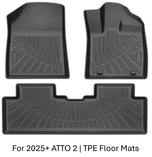 Floor Mats for supported BYD ATTO 2 EV configurations