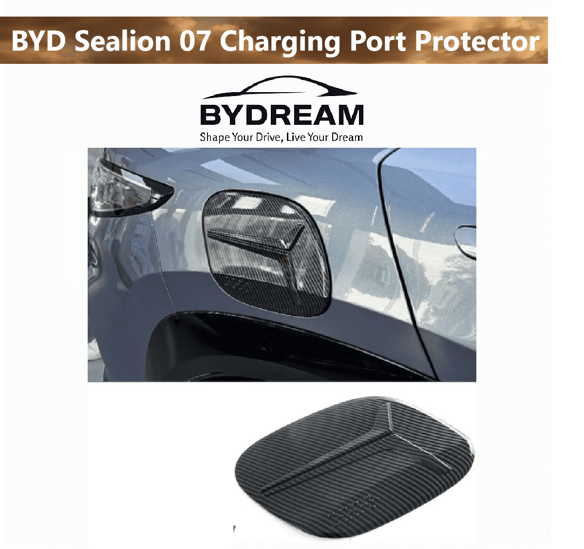 Charging Port Protection for supported BYD SEALION 7 configurations