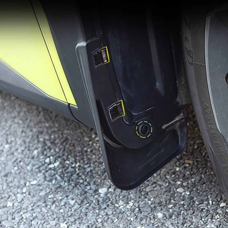 Mud Flaps for supported BYD ATTO 1 configurations