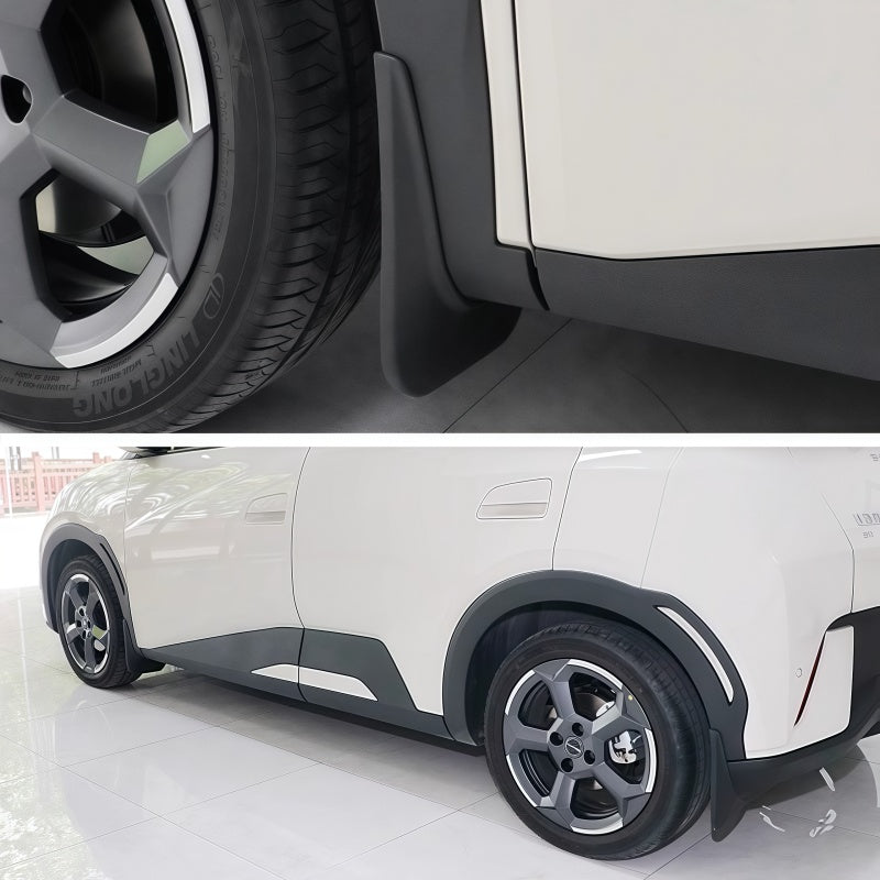 Mud Flaps for supported BYD ATTO 1 configurations